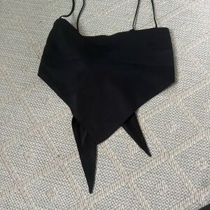 Danielle Bernstein WeWoreWhat Bandana Scarf Top